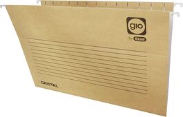 CARPETA COLGANTE FOLIO PROLONGADO KRAFT. GIO.