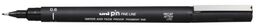 ROTULADOR CALIBRADO UNI-BALL PIN MANGA 0.6 NEGRO
