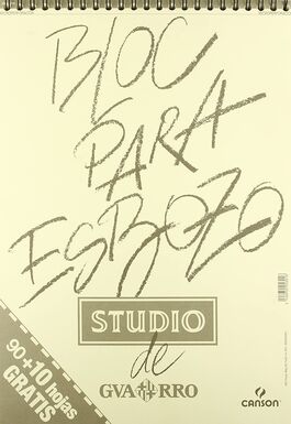 BLOC ESBOZO A3 90GRS 90+10H