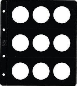 FUNDA MONEDAS PARDO 40 MM 12 MONEDAS