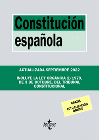 LA CONSTITUCIÓN. EDITORIAL TECNOS.