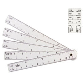 ESCALIMETRO TIPO ABANICO. DHF.