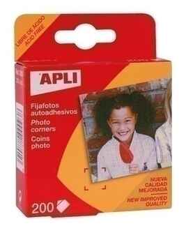 FIJAFOTOS AUTOADHESIVOS CAJA 200 UDS. APLI.