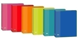 Carpeta de Anillas ELBA Cartón Forrado COLOR Folio 2 anillas 40mm Color Rosa