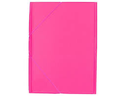 Carpeta Folio Solapas PVC con Gomas Fucsia Saro