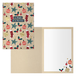 TARJETA DE FELICITACION NAVIDEÑA JOLLY. DOHE.