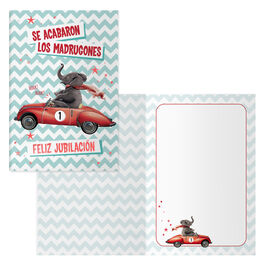 TARJETAS DE FELICITACIONES EVERY-ELEFANTE
