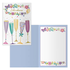 TARJETAS DE FELICITACIONES EVERY - COPAS