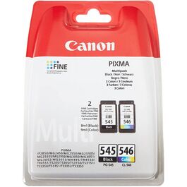 CANON PACK DE 2 CARTOUCHES PG-545 / CL -546 .