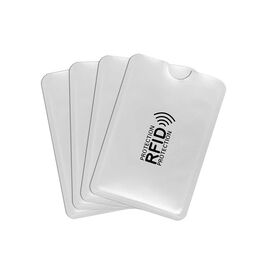 FUNDA PARA TARJETA BANCARIA CON PROTECCIÓN RFID. 1 UNIDAD.