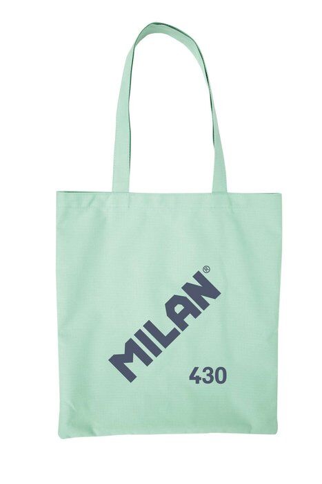 BOLSA TELA TOTE BAG SINCE 1918 VERDE. MILAN.