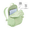 Mochila mujer para porttil 14" verde Meadow Mist - Adelaide 1 2.0. TOTTO.