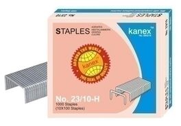 GRAPAS KANEX GRAN CAPACIDAD 23/10 mm. GALVANIZADAS caja de 1000.