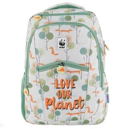 MOCHILA  3 COMPARTIMIENTOS LOVE OUR PLANET.