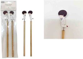 BLISTER 2 LAPICES COMUNION NIÑO BLANCO.