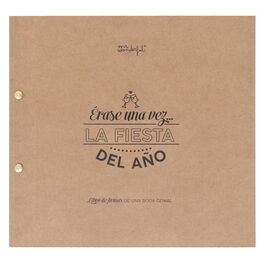 LIBRO DE FIRMAS BODA ICONIC ERASE UNA VEZ LA FIESTA DEL AÑO.