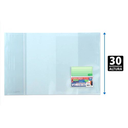 FORRO LIBRO EXPRESS 30CM AJUSTABLE PACK DE 10.