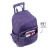 Mochila escolar con ruedas color morado - Trik L. TOTTO.