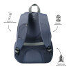 Mochila urbana casual Folkstone Gray - Goctal. TOTTO.