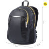 Mochila para portátil 15,4" negro - Titanio 2.0. TOTTO.