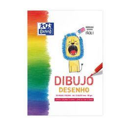 BLOC DIBUJO A4 20H 90GRS OXFORD KIDS.