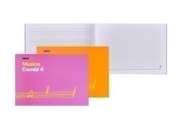 BLOC de MUSICA ADDITIO COMBI 4 PENTAGRAMAS.