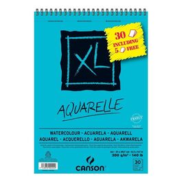 BLOCK ACUARELA A4 AQUARELLE XL 300GR 30H CANSON.
