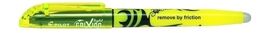 MARCADOR FLUOR PILOT FRIXION LIGHT AMARILLO (borrable).