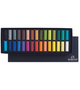 PINTURAS PASTEL SOFT PASTELS 30 COLORES. REMBRANDT.