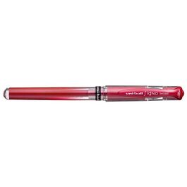 ROLLER GEL TINTA LIQUIDA UNI-BALL SIGNO BROAD 1,0. ROJO METALICO.