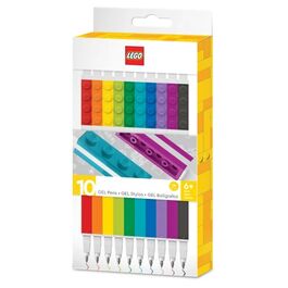 Bolígrafo Tinta Gel Lego Colores Surtidos 10 ud