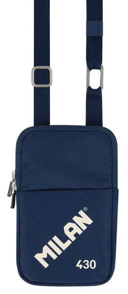 BOLSO PEQUEÑO BANDOLERA  AZUL. MILAN 430.