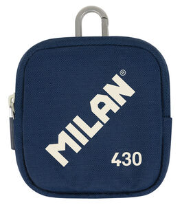 MONEDERO PEQUEÑO  430 SINCE 1918 AZUL. MILAN.