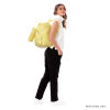 Pack X 2 Mochila + Estuche Kalex - Yellow Iris. TOTTO.