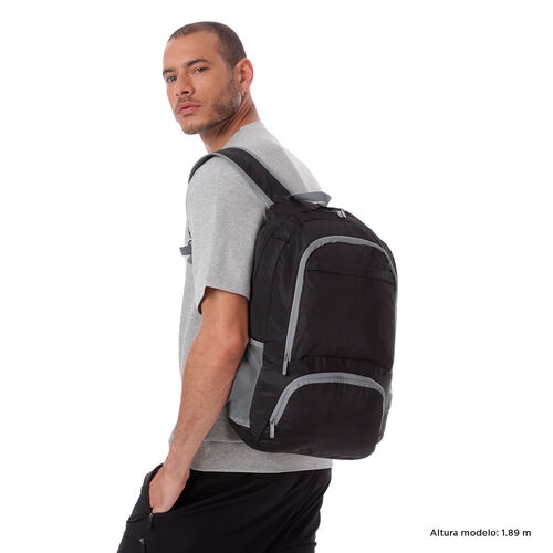 Mochila Plegable Syncro 27 - Negro. TOTTO.
