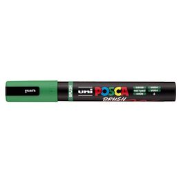 ROTULADOR POSCA PC-5BR BRUSH VERDE.