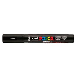 ROTULADOR POSCA PC-5BR BRUSH NEGRO.