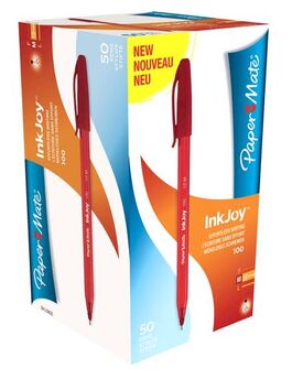 BOLIGRAFO PAPER MATE INKJOY 100 ROJO.