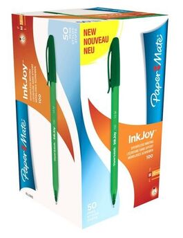 BOLIGRAFO PAPER MATE INKJOY 100 VERDE.