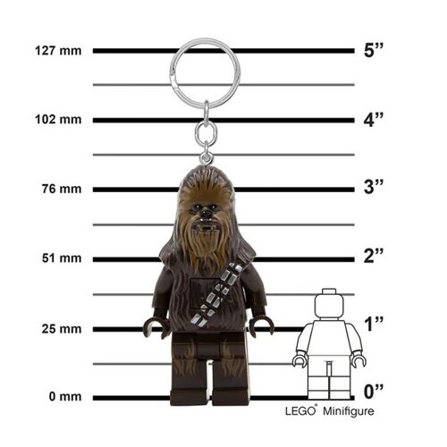 Llavero Linterna Lego Figura Chewbacca
