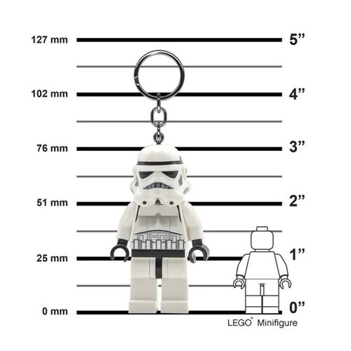 Llavero Linterna Lego Figura Soldado Imperial