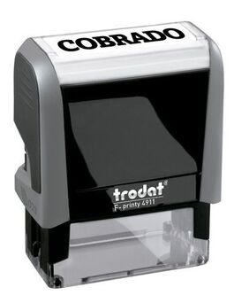 SELLO AUTOMÁTICO COBRADO. PRINTY 4911. TRODAT.