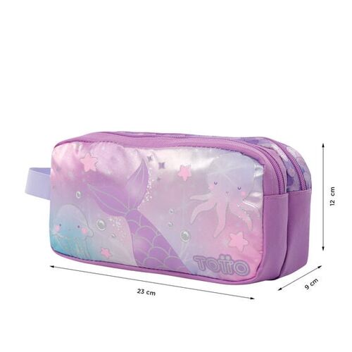 ESTUCHE MULTIUSO 2 CUERPOS SIRENY. TOTTO.