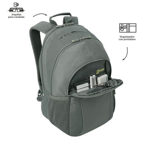 MOCHILA ALTA CAPACIDAD CAMBRI 2.0 COLOR MONUMENT. TOTTO.