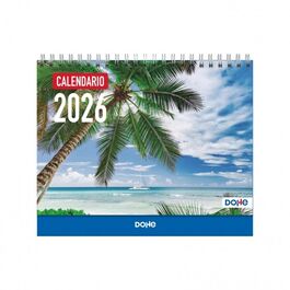 CALENDARIO 2026 SOBREMESA PAISAJES EXÓTICOS. DOHE.