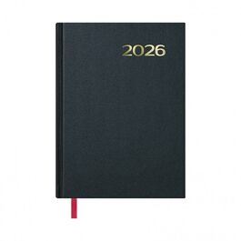 AGENDA 2026 SINTEX - DIA PAGINA 14 x 20 cm. COLOR NEGRO. DOHE.