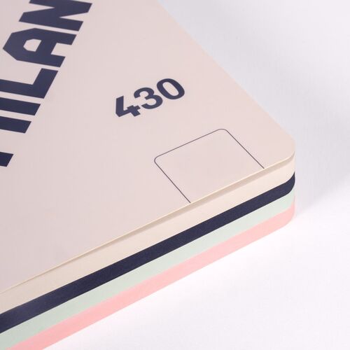 BLOCK A6 ENCOLADO. 48 hojas blancas de 95 gr/m², colección 430 since 1918, verde