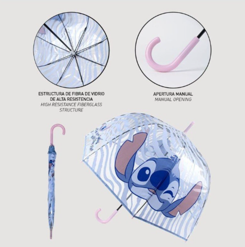 PARAGUAS MANUAL POE ADULTO STITCH