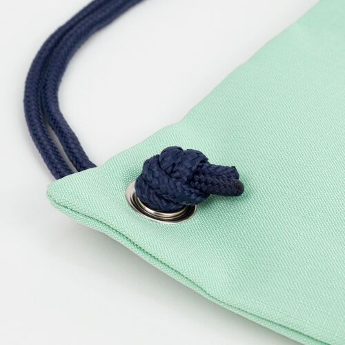 BOLSA MOCHILA DE TIRAS COLECCIÓN 430 SINCE 1918. VERDE. MILÁN.