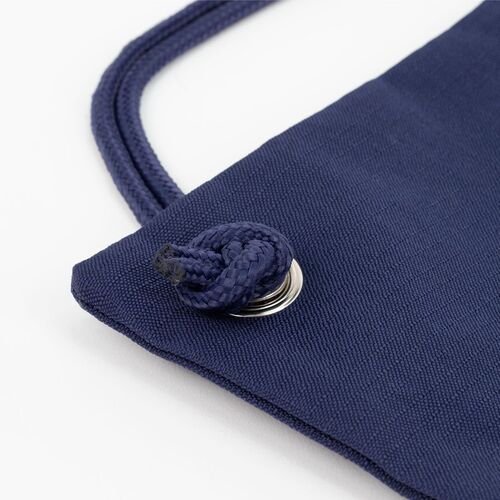 BOLSA MOCHILA DE TIRAS COLECCIÓN 430 SINCE 1918. AZUL. MILÁN.